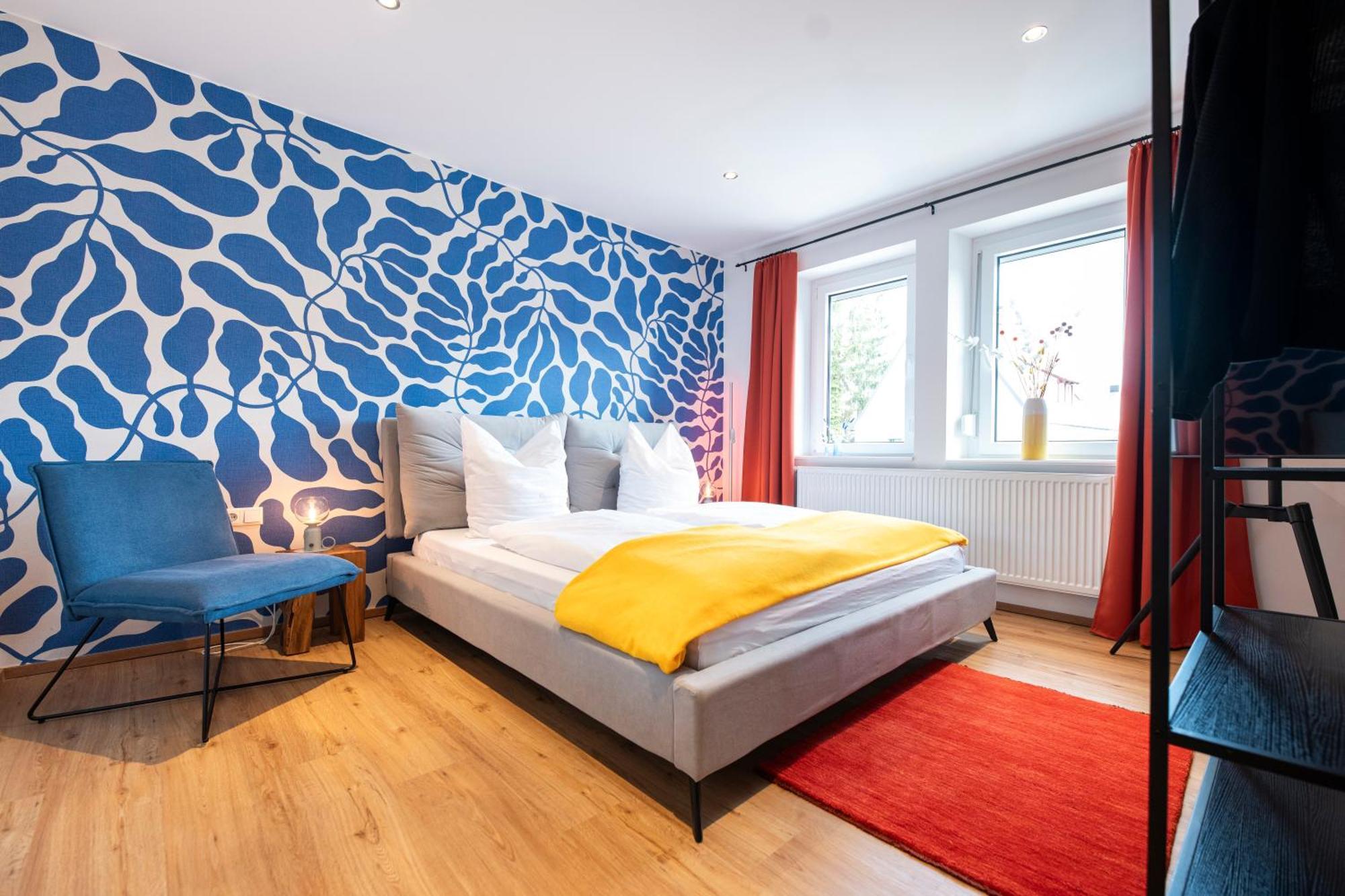 Bunter Hund Apartments - Zentrales Apartment, Parkplatz, Wintergarten, Kinderzimmer Rothenburg ob der Tauber Exterior photo